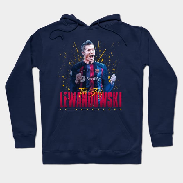 Robert Lewandowski Hoodie by Juantamad